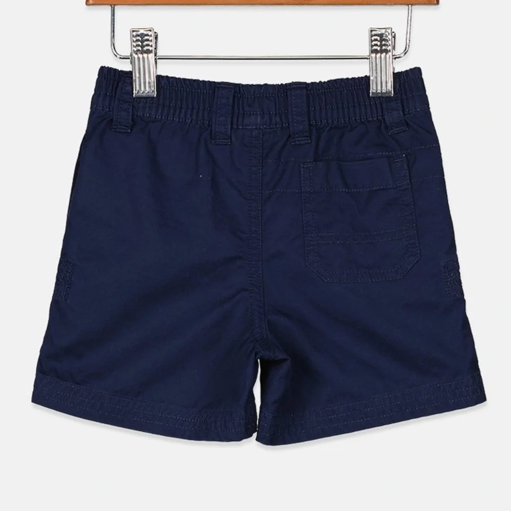 Ralph Lauren Toddlers Boy Cotton Twill Navy Shorts